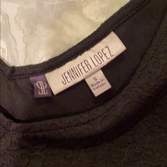 NWT Jennifer Lopez black crop top size small - Picture 4 of 9